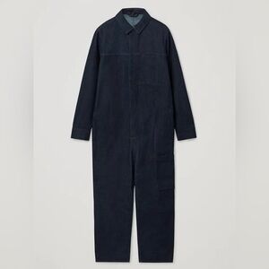Used COS Zip-Up Blue Denim Boilersuit